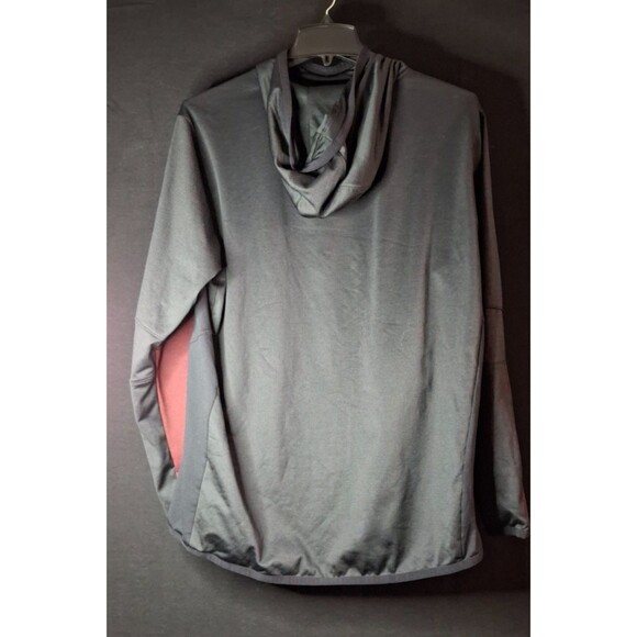 Under Armour Men's ColdGear Reactor Pullover Hoodie. Size XXL Fitted Maroon/Blk - Picture 2 of 15